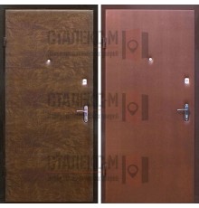Металлическая дверь Винилискожа (с двух сторон) -16